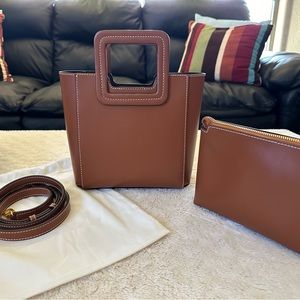 STAUD Mini Shirley Brown NEW